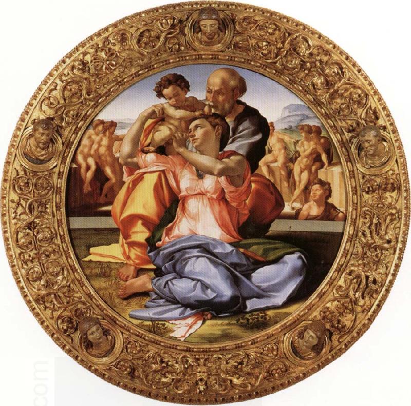 Michelangelo Buonarroti Holy Family oil painting picture